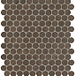 fRNK Nobu Cocoa Gres Round Mosaico Matt 29,5x32,5 FAP Ceramiche
