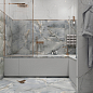 CR4020-A Ascoli Beige Carving 60x120 Arcadia Ceramica
