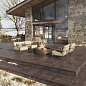 Peldano ML Portland Grey R12 33x33 Exagres