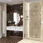 N60004 Crysta Crema Struttura Brillo 24.2x70 Eletto Ceramica