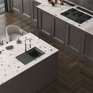 Terrazzo White Motto