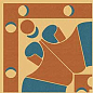 100E024A302 ENC 24A Cognac (Red D.Blue) 10x10 Winckelmans