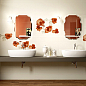 MLER Colourline White/Blue Decoro 22x66.2 MARAZZI Italy