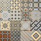 DEC 227K Cementine Color Mix Rettificato 20x20 Novabell