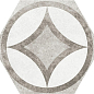 22099 Hexatile Cement Garden Grey 17,5x20 (17 видов паттерна) EQUIPE