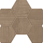 Мозаика CW03 Classic Wood Hexagon неполированная 25x28.5 Estima