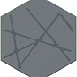 OS/D241/63010 Декор Агуста синий 6х5,2 Kerama Marazzi