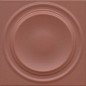 OBE003 Декор Аква Альта 2 красный матовый структура 20x20x0,95 Kerama Marazzi