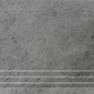 AGSCR Ступень Antique Grey Right Antislip 33х66 Serapool