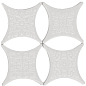 Estrella Set Core Blanco 6.7x6.7 микс Absolut Keramika