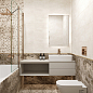 281 Бордюр Hermitage 8.5x30 Eurotile Ceramica фото в миниатюре 8