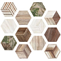 Africa Hexa Mix 23,2x26,7 ITT Ceramic