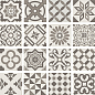 PT01951 ANTIGUA DECOR GRIS 20X20 Ribesalbes
