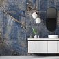 Nabro Gold Blue High Glossy 60x120 Italica Tiles