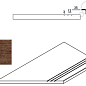 620090000243 PEPPER BORDO GRIP SX 30x60 Italon