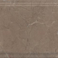 BDA027R Бордюр Серенада бежевый тёмный глянцевый обрезной 30x12 Kerama Marazzi