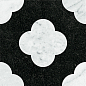 4101200 Dandy Pin Black White 18,6x18,6 41ZERO42