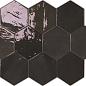 122087 ZELLIGE HEXA GRAPHITE 10,8x12,4 WOW