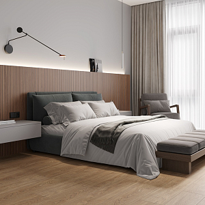 Wood Canarium Wenge Stripes Laparet