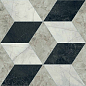 PF60014098 Tarsia Cubical Nero Deco Lux 3D Rett 60x120 Versace (Gardenia Orchidea)