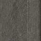 Carrizo Basalt Stopnica Prosta Struktura Mat B1a 30x60 Paradyz