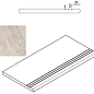 620040000022 WHITE GRADINO ROUND GRIP 30x60 Italon