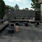 LGXAL50 Anthology 05 Dark Worn RT 9.5mm 60x120 Lea Ceramiche