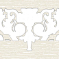 Бордюр 338 QUEEN центр 7х24.5 Eurotile Ceramica