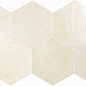 130057 Spark Hex Ivory Matte 15x17.3 DNA Tiles фото в миниатюре 2