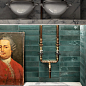 MFFF Lume Blue Lux Esagona 21x18.2 MARAZZI Italy
