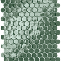 fROO Glim Salvia Round Mosaico Brillante 29,5x32,5 FAP Ceramiche