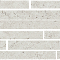 T025/11206 Декор Карму мозаичный серый светлый матовый 75х15 Kerama Marazzi