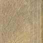 Eremite Beige Stopnica Prosta Struktura Mat B1a 30x60 Paradyz