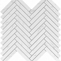 9SHC Marvel Carrara Pure Herringbone Wall 30,5x30 Atlas Concorde