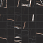 756685 Stones 2.0 Sahara Noir Mat Mosaico 5x5 30x30 Casa Dolce Casa