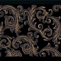 0265027 BAROCCO BLACK 20 x 60 Versace (Gardenia Orchidea)