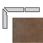 Плинтус ступени 045 Engadin левый 31x7.3 Interbau