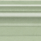 BLE018 Бордюр Багет Левада зеленый светлый глянцевый 25х5,5 Kerama Marazzi