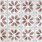 Deco Iris Burdeos 32x62,5 Gayafores фото в миниатюре