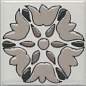 OS/A178/21052 Вставка Анвер 4 серый 4.85x4.85x6.9 Kerama Marazzi
