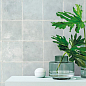 Florentina Lilia White 15x15 Nanda Tiles