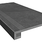 Комплект Ступень TE04 Terra 33x120 неполированная с бортиком + Подступенок 14.5x120 Estima