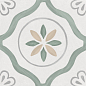 Sirocco Green Petals 22,3x22,3 Harmony