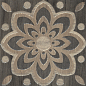 HGD/B30/TU0031L Вставка Фратте серый лаппатированный 20х20 Kerama Marazzi