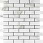 Mosaic Statuario Eva brick bone 32.1x29.9 Velsaa