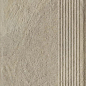 Eremite Crema Stopnica Prosta Struktura Mat 30x60 Paradyz