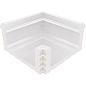 KP233 Переливной лоток керамический внутренний угол White 29x29 Serapool фото в миниатюре
