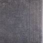 Viano Antracite Stopnica Prosta 8,5mm 30x30 Paradyz