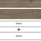 Woodreal Tortora 130x1000 / 100х1000 мм Ragno Marazzi