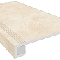 Комплект Ступень MA02 Marmulla 33x120 прямоугольная с бортиком+Подступенок 14.5x120 Ametis by Estima